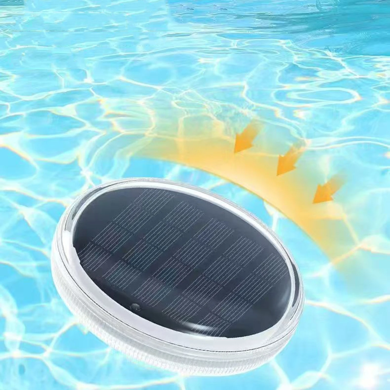 Solar Floating Pool Light 9 Colors 3 Modes Remote Control Floating LED Lamp Water Float Light for Wedding Path Party Decoration