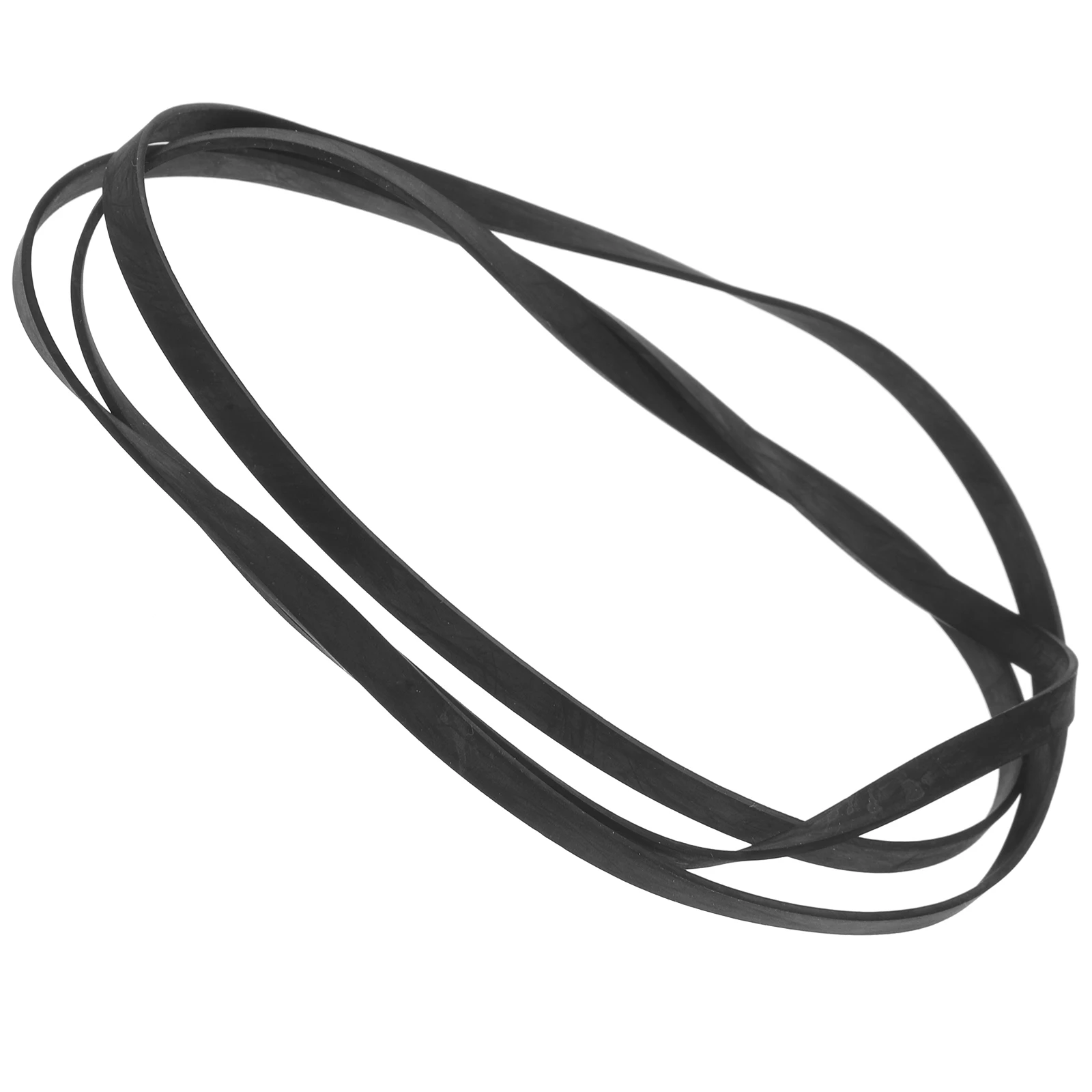 

Rubber Cassette 201mm Length 5mm Width Black Color Durable Drive Belts for Record Players DJ Equipment Parts Square