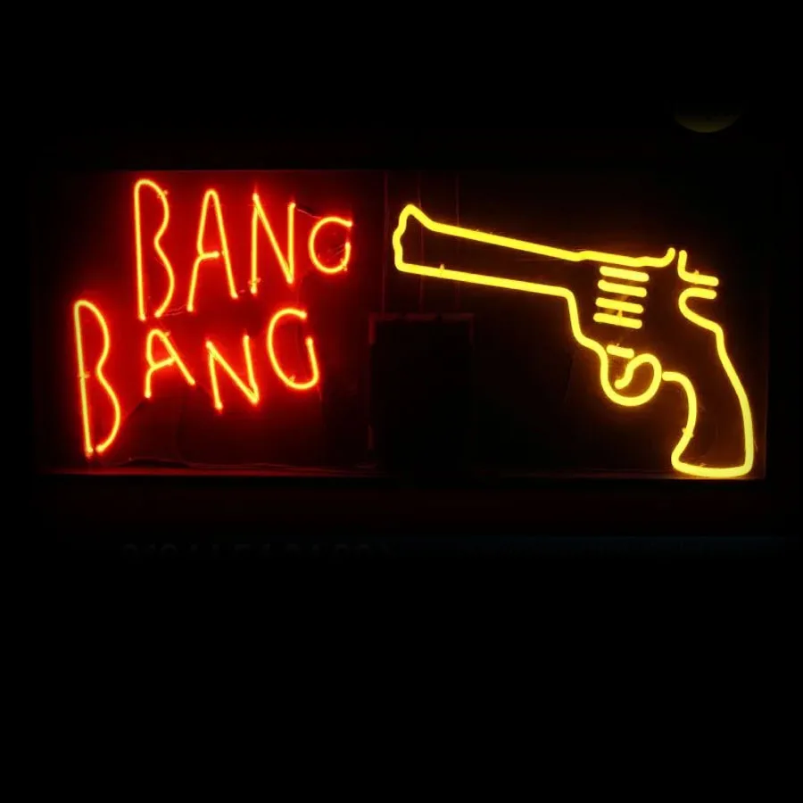 

Neon Sign Light 10 Kv For Ban Gun Beer Bar Iconic Sign Neon Acrylic Room Hotel Decor Aesthetic Neon Light Wall Lamps Man Cave