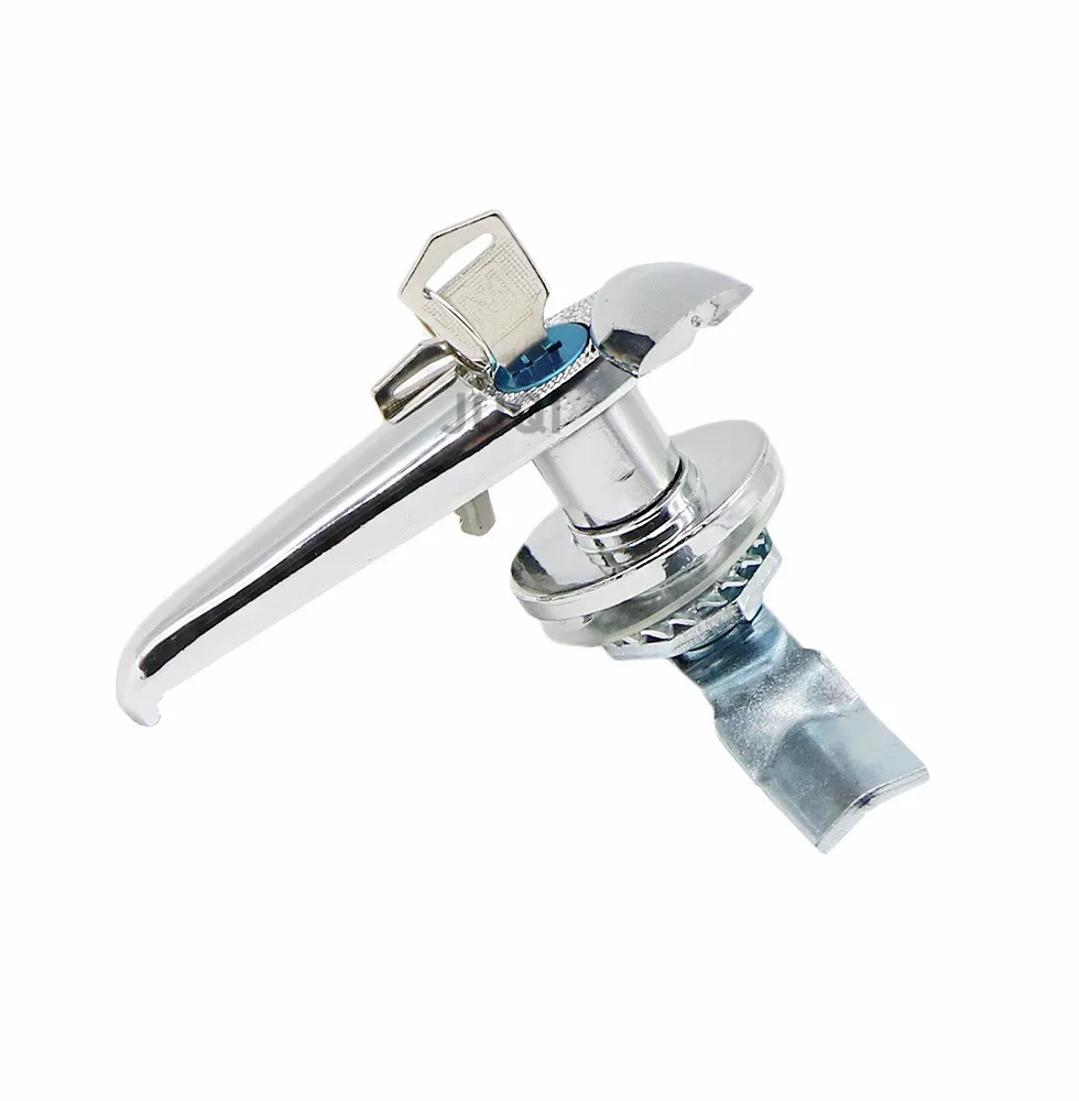 New MS308-3 aluminum alloy handle material electric cabinet switch distribution box lock connecting rod lock safety lock key loc