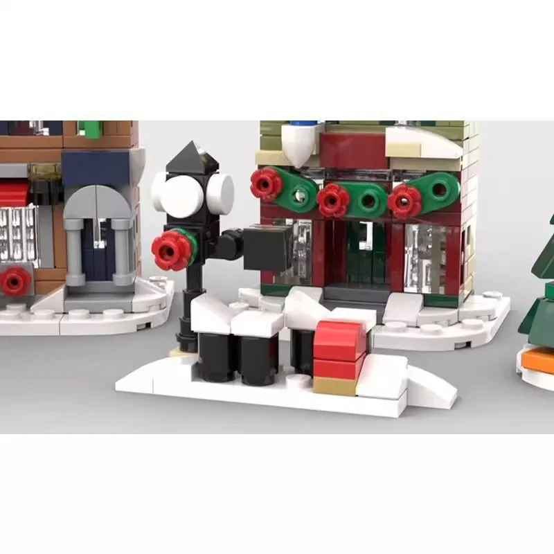 Micro Stad Tuin Hotel Mini Bouwstenen Speelgoed Sets Stad Street House Diy Bouw Speelgoed Voor Volwassenen Verjaardag Kerstmis Geschenken