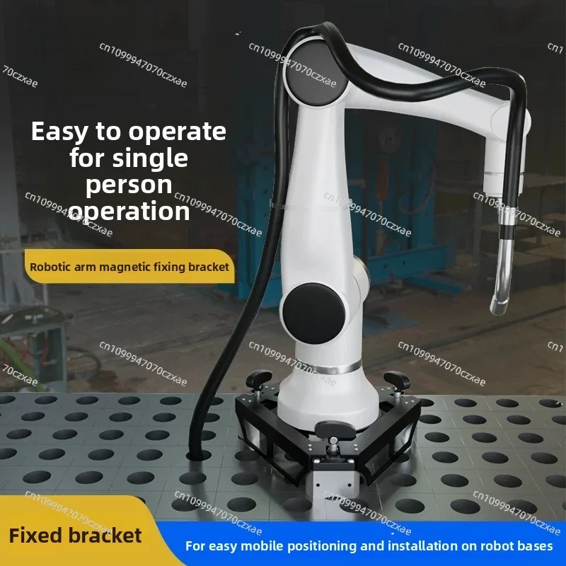 Super Magnetic Welding Holder, Robot Arm, Robot Hand, Magnetic Base, Bracket, Cooperative Robot, Magnetic Base.