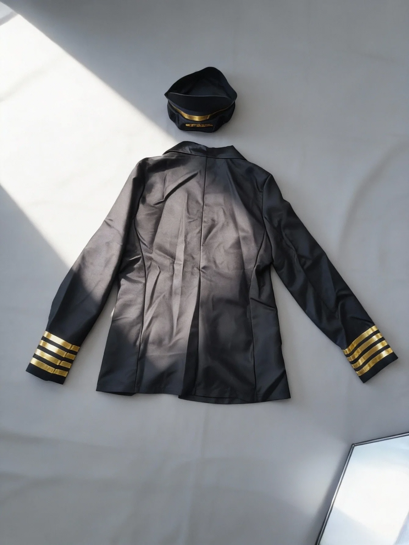 Kids Pilot Cosplay Costume, Formal Uniform Outfit for Halloween Party & Role‑Play