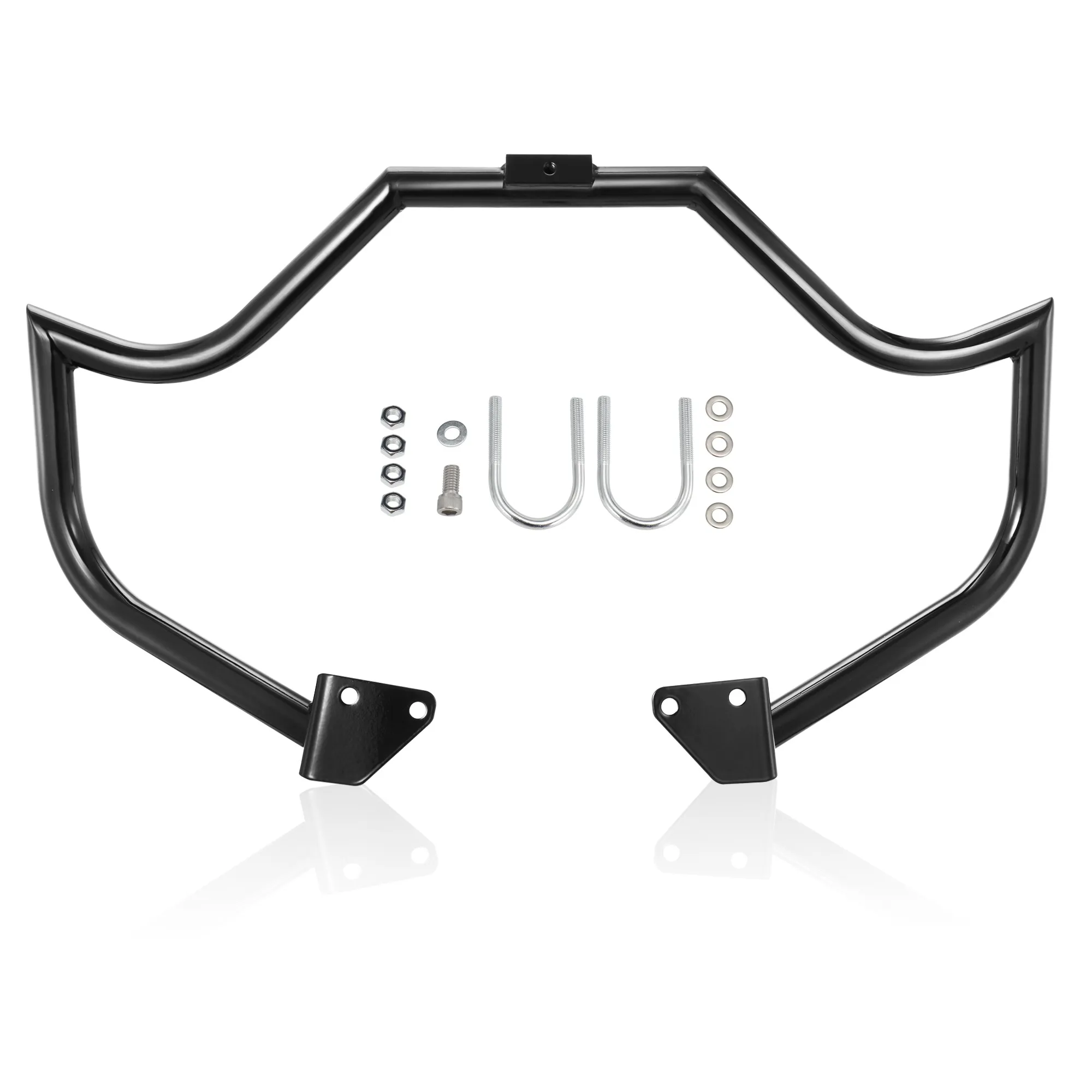 다이나 엔진 가드 미스훅 하이웨이 크래시 바 1.25인치 팻바이크용 (할리 2006-2017 스트리트 밥 FXDB 팻밥 FXDF 로우 라이더 FXDL FXDWG)