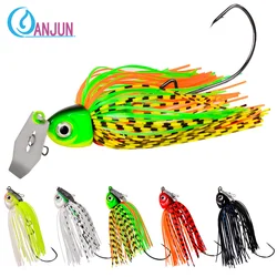 12g 15g 20g 25g Fishing Lure Spinner Bait Wobbler Buzzbait Chatte Bait Artificial rubber Skirt Chatter bait For Bass