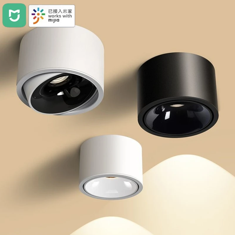 

Телескопические и регулируемые угловые светодиодные прожекторы полного спектра действуют интегрированные в приложение Mi xiaomi Home mijia.