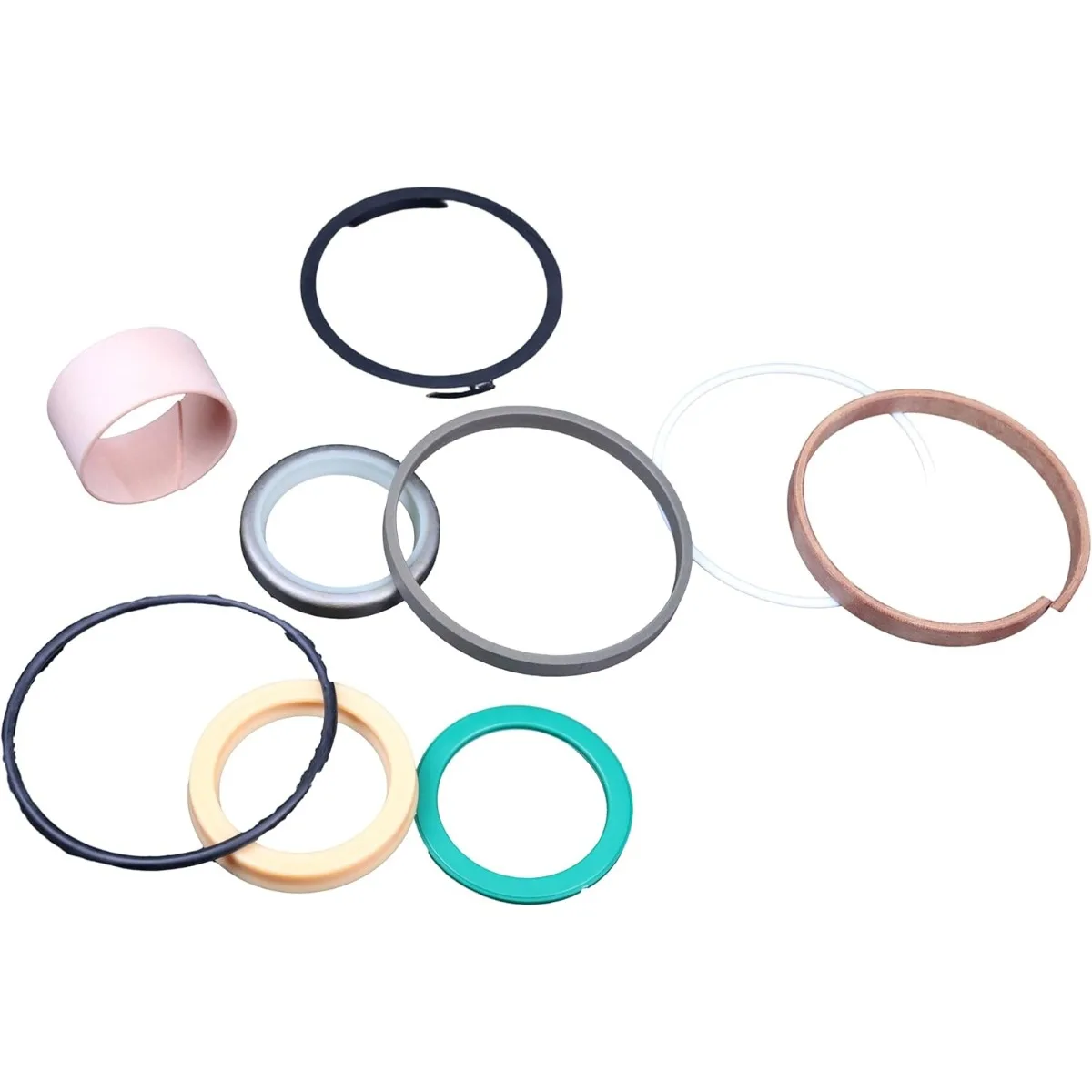 G110107 G110607 G110621 Hydraulic Seal Kit Swing Cylinder 3-1/2" For Case 580K 580 Super K Super K 580SK view 5