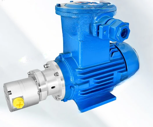 3.2CC magnetic drive gear metering pump, maximum flow 500L/h, long corrosion resistance and no leakage