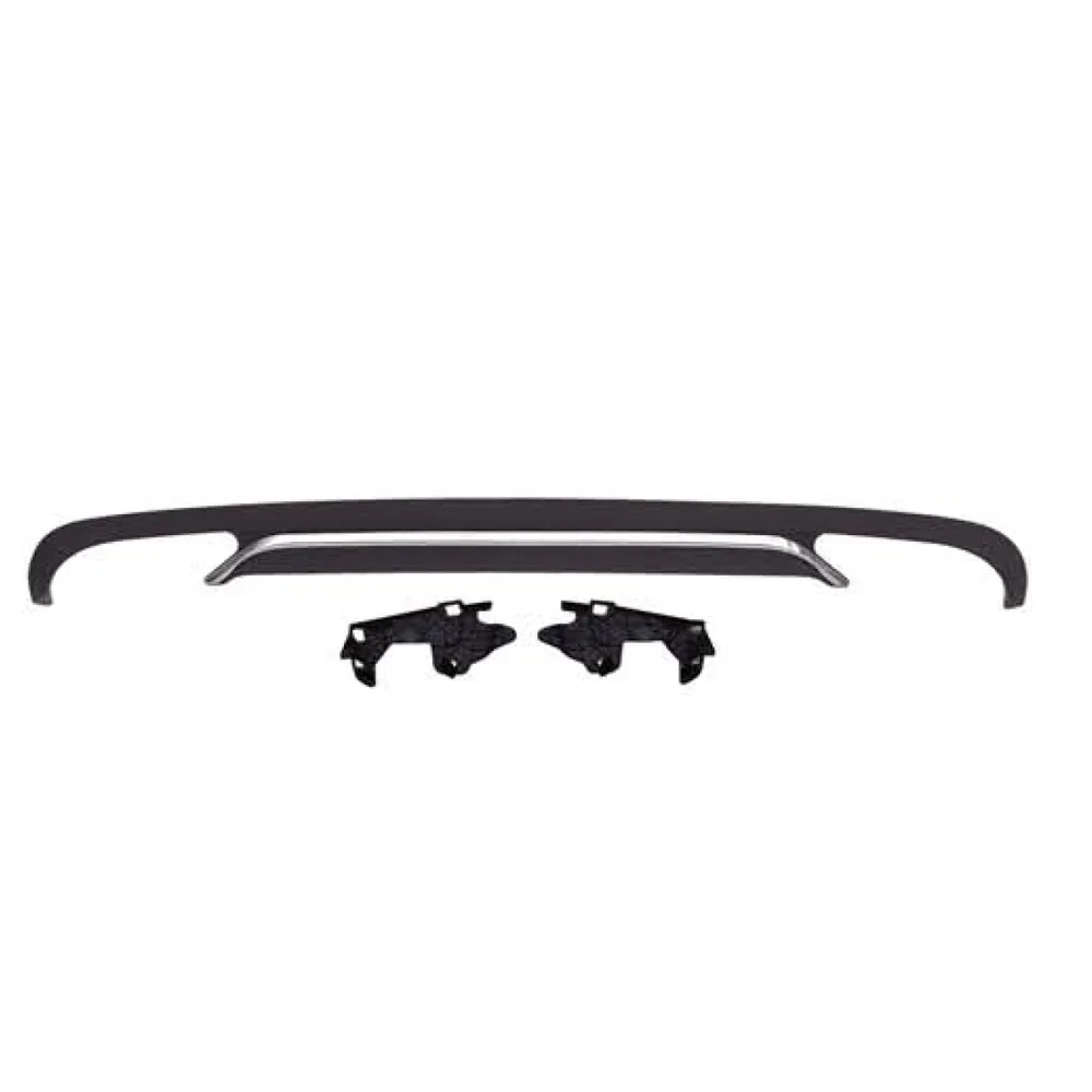 

Suitable for Mercedes-benz E-Class W212 E63 rear diffuser black E63 ordinary rear lip
