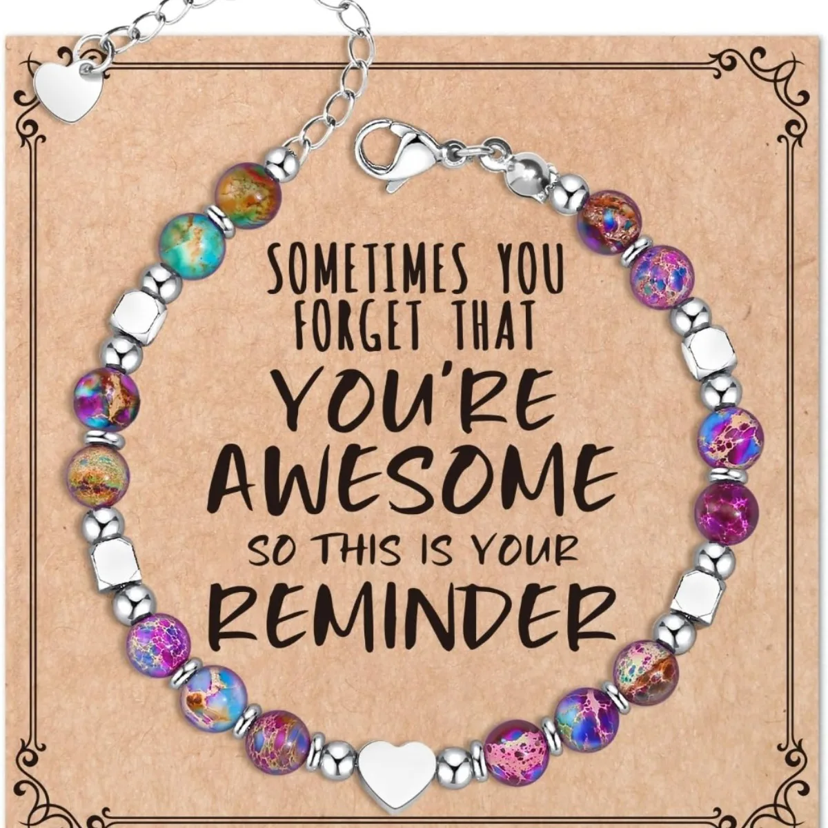 

Браслет из смешанного камня из натурального камня, мужские и женские высококачественные ювелирные изделия, браслеты в стиле Ins, ювелирные изделия в виде персикового сердца, модная ручная веревка Ins