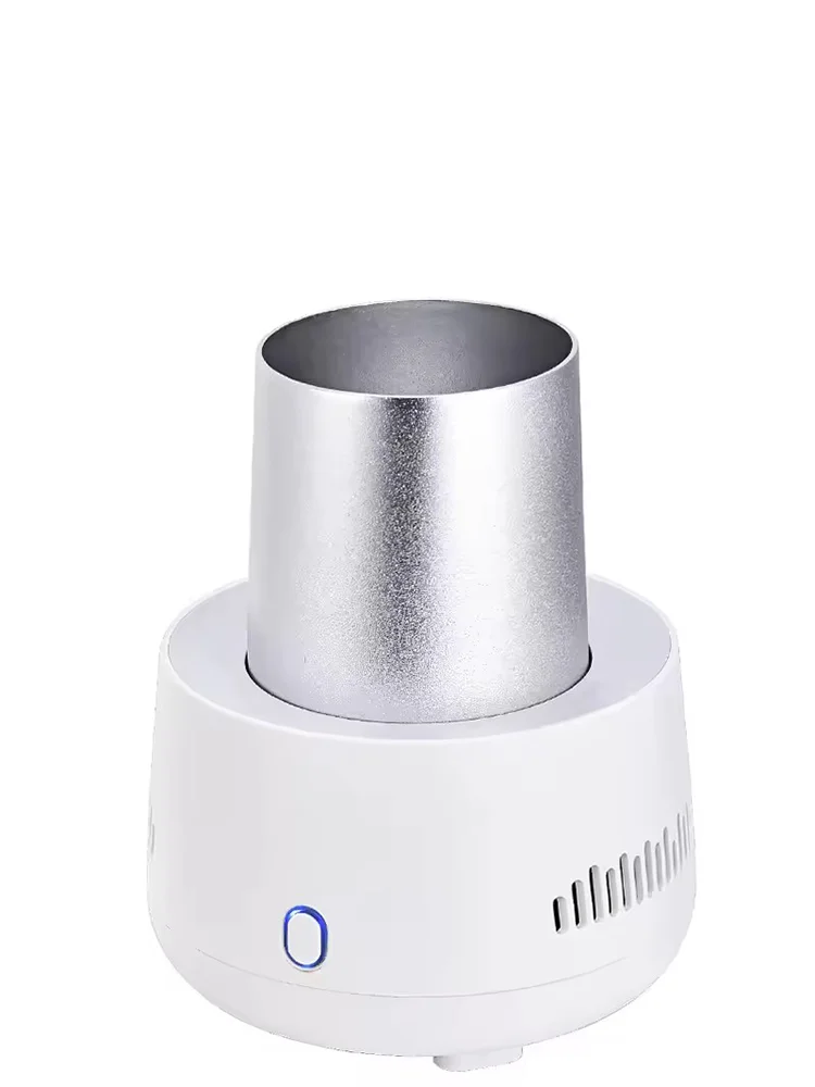 

Desktop Cup Cooler Coffee Warmer 2 In 1 USB Portable Mini Cooler With Aluminum Mug