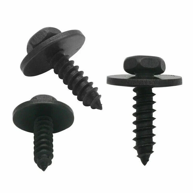 20PCS Engine Undertray Cover Clips Screws For Volvo V50 C30 For Jaguar For Ford Focus Ii 04-11 C-max 03-10 For Mondeo Mk3 00-07