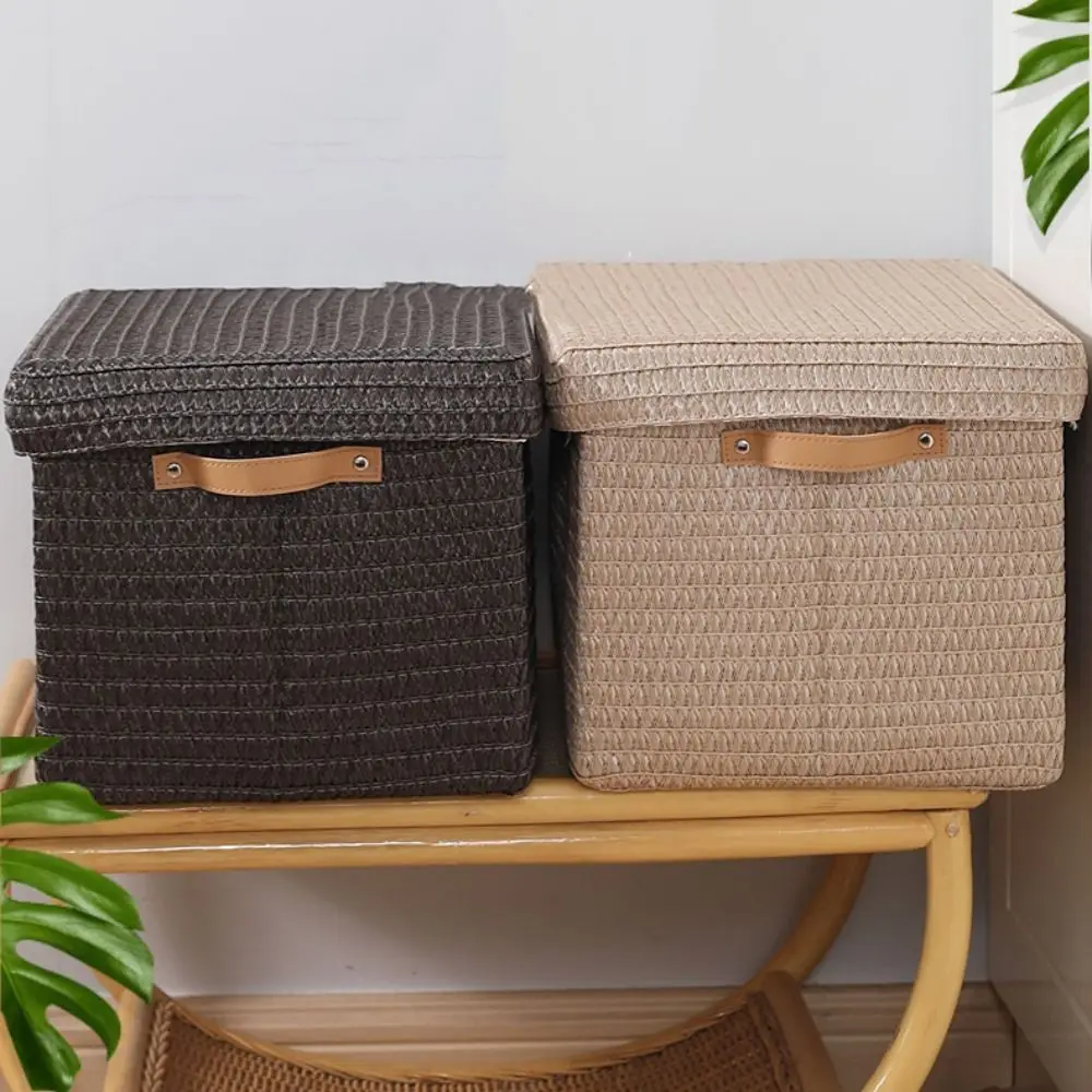 

Multi-Function Minimalist Storage Box Foldable with Handle Sorting Box Large Capacity Creative Storage Basket Toys