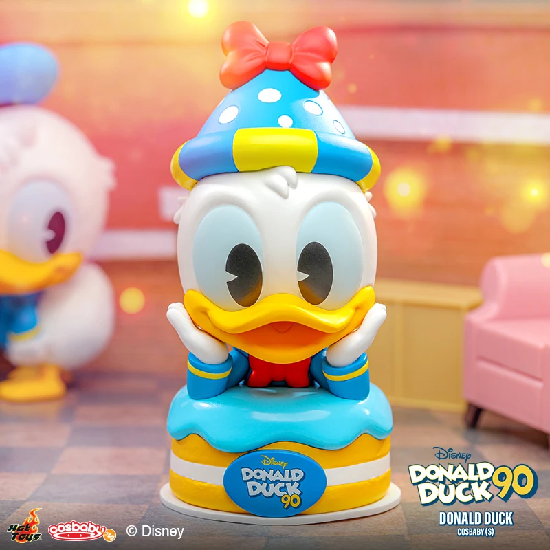 OFFICIAL Hot Toys Disney Donald Duck 90th Anniversary Donald Duck Birthday Serise Cosbaby Collectible Figure Exclusive Gifts