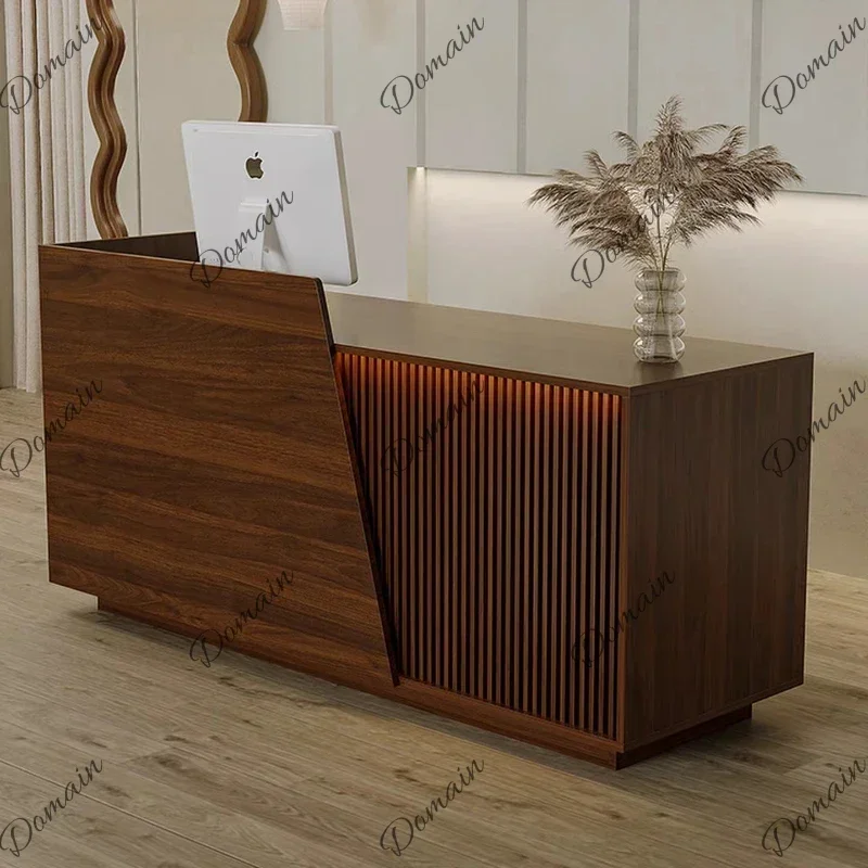 B46 XX Company Reception Counter Cashier Desk Office Table Designer Furniture Modern Minimalism High-end Luxury Schreibtisch Fur