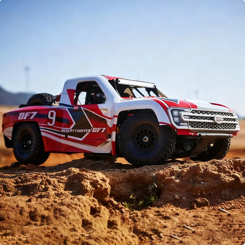

YK4072V3 DF7 1/7 Scale Rear Straight Axle Desert Short Truck Remote Control Electric RC Car 6S Brushless Four-Wheel Drive Model
