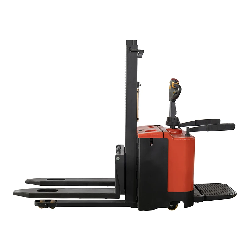 Factory Direct Sales Container Reach Electric Forklift Car Stacker Lift