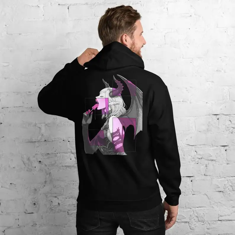 

Pastel Goth Succubus Hoodie