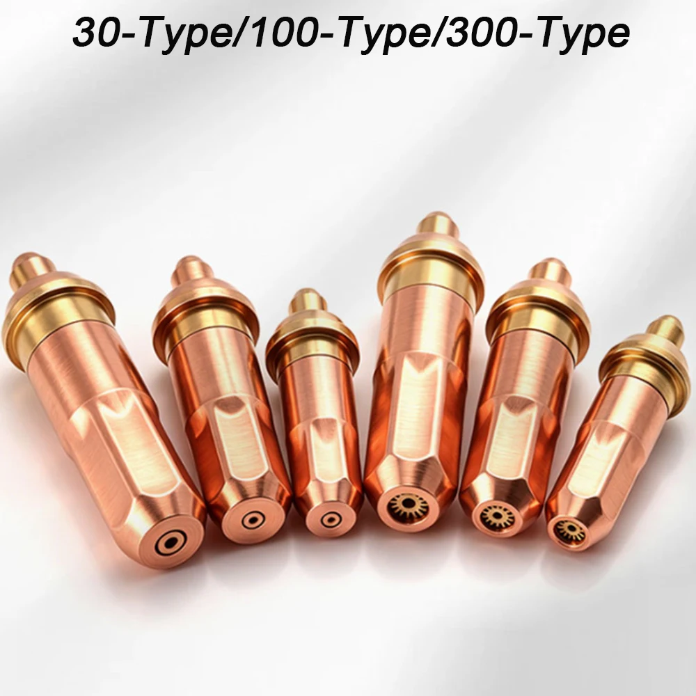 5Pcs G01‑30 100 Gas Cutting Nozzles Oxygen Acetylene Propane LPG Natural Gas Cutting Torch 10‑100mm for Cutting Thickness
