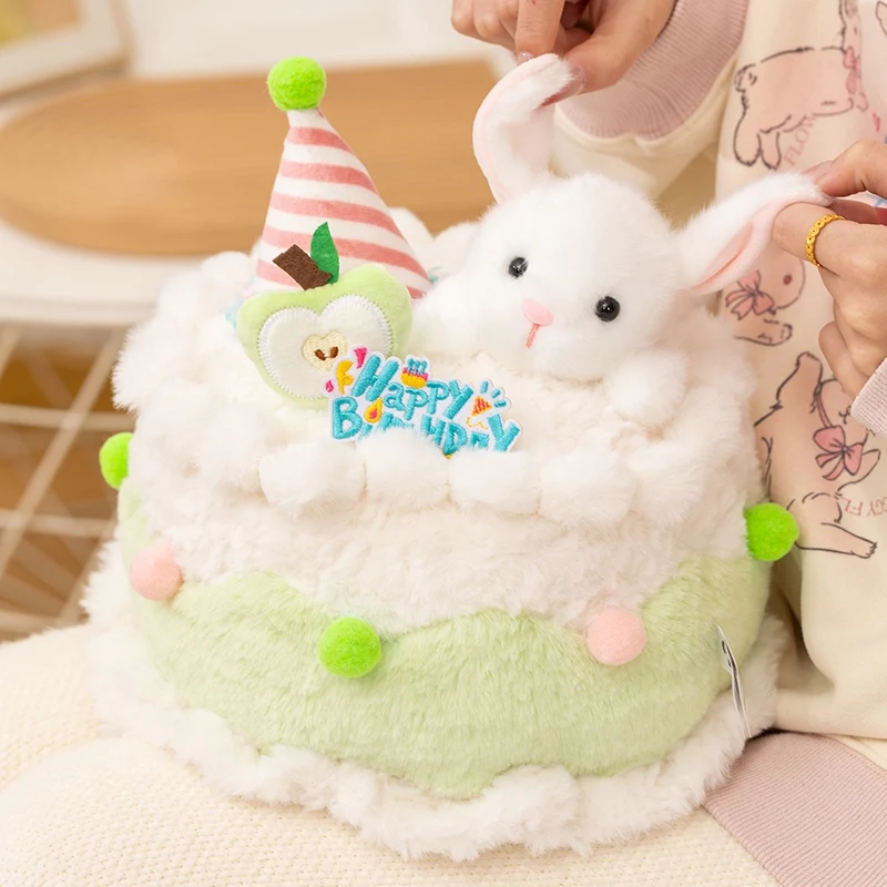 

Cake Plush Doll Cute And Exquisite Animal Fruit Cake Plush Doll Lnnovation Forever Commemorative Cake Plush Kid Birthday Gift