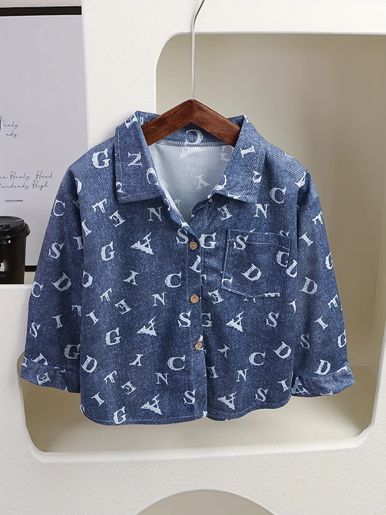 

Рубашки с длинным рукавом для мальчиков, топы на пуговицах, верхняя одежда на весну и осень, рубашки, куртка, одежда