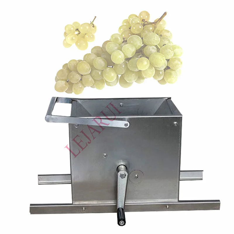 Manual Stainless Steel Grape Crusher Manual Crushing Machine Brewing Equipment