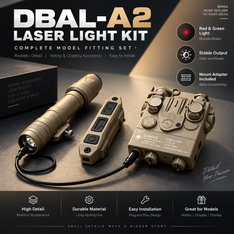 Stable Output DBAL‑A2 Consistent Red Green Torch M300 M600 Model Fittings Collectible Spare Accessories