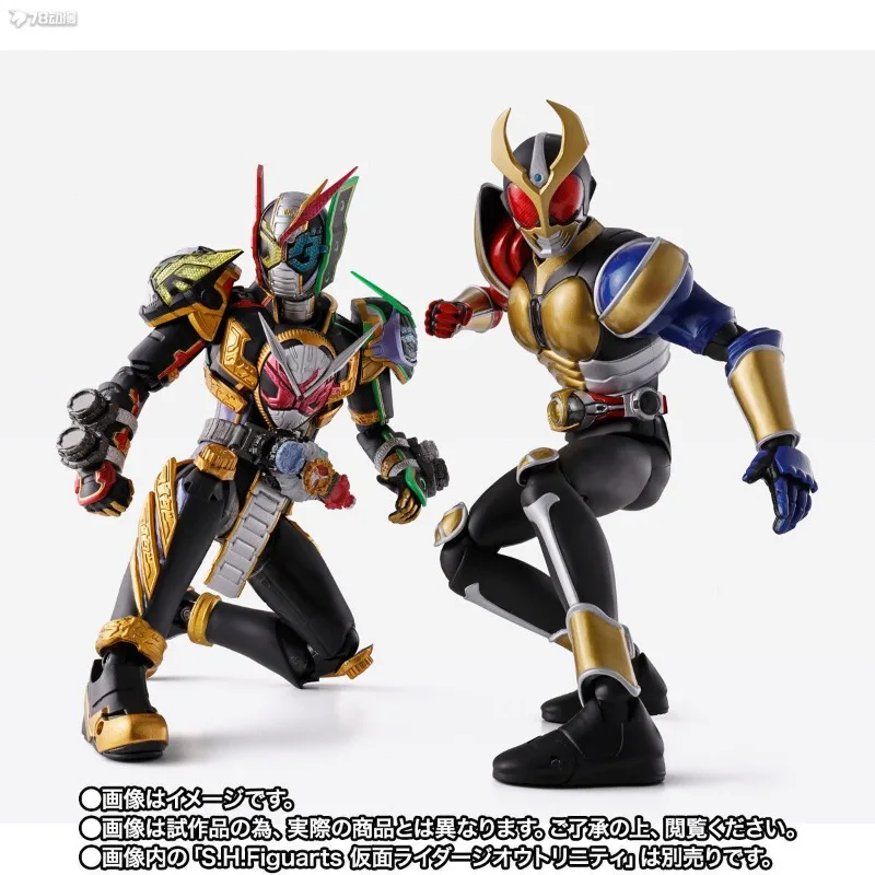 BANDAI Genuine S. H. Figuarts Series True Bone Carving Kamen Rider Jituo Trinity Form Finished Product Model Collectibles Gift