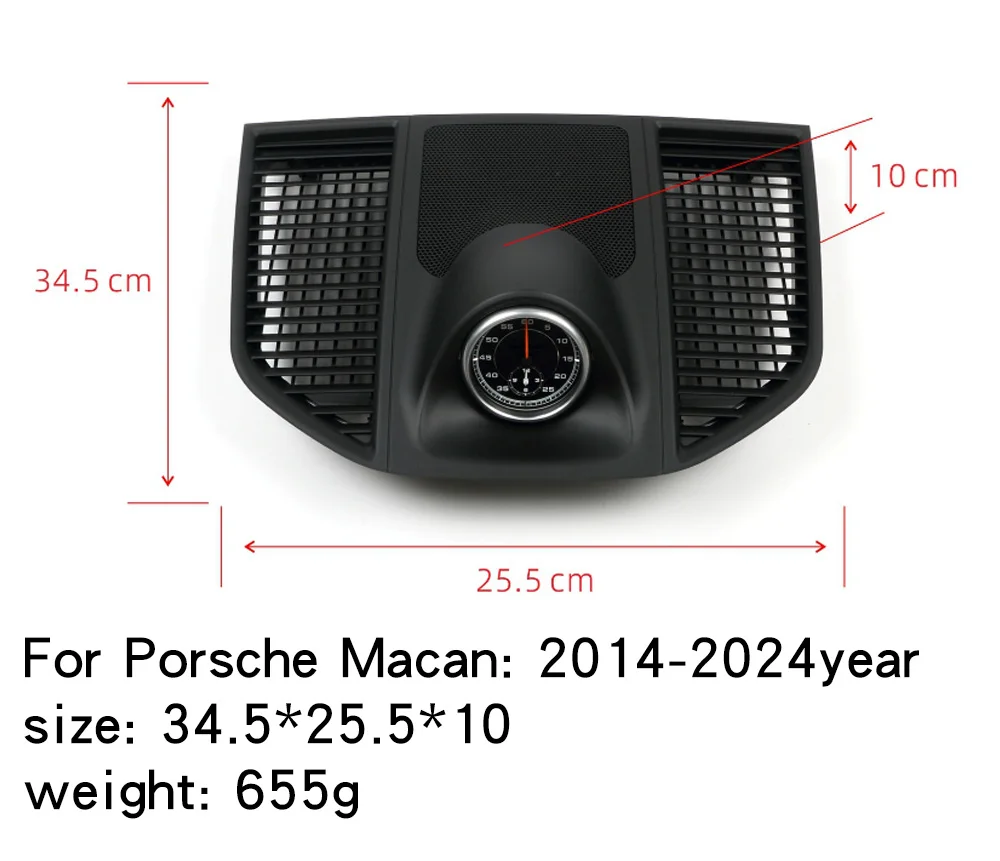 For Porsche 2014-2023 macan stopwatch clock instrument upgrade modification stopwatch cover