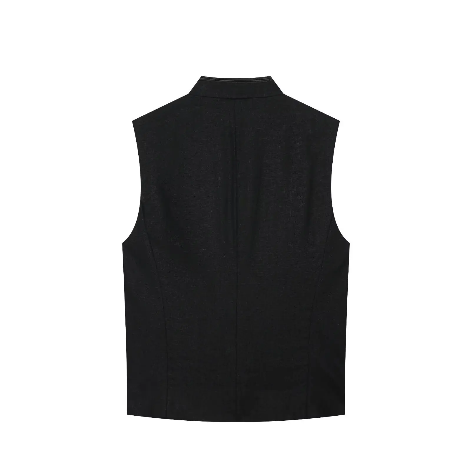 Dave&Di European And American Style Women's Self-made Knot Embellished Sleeveless Vest Top