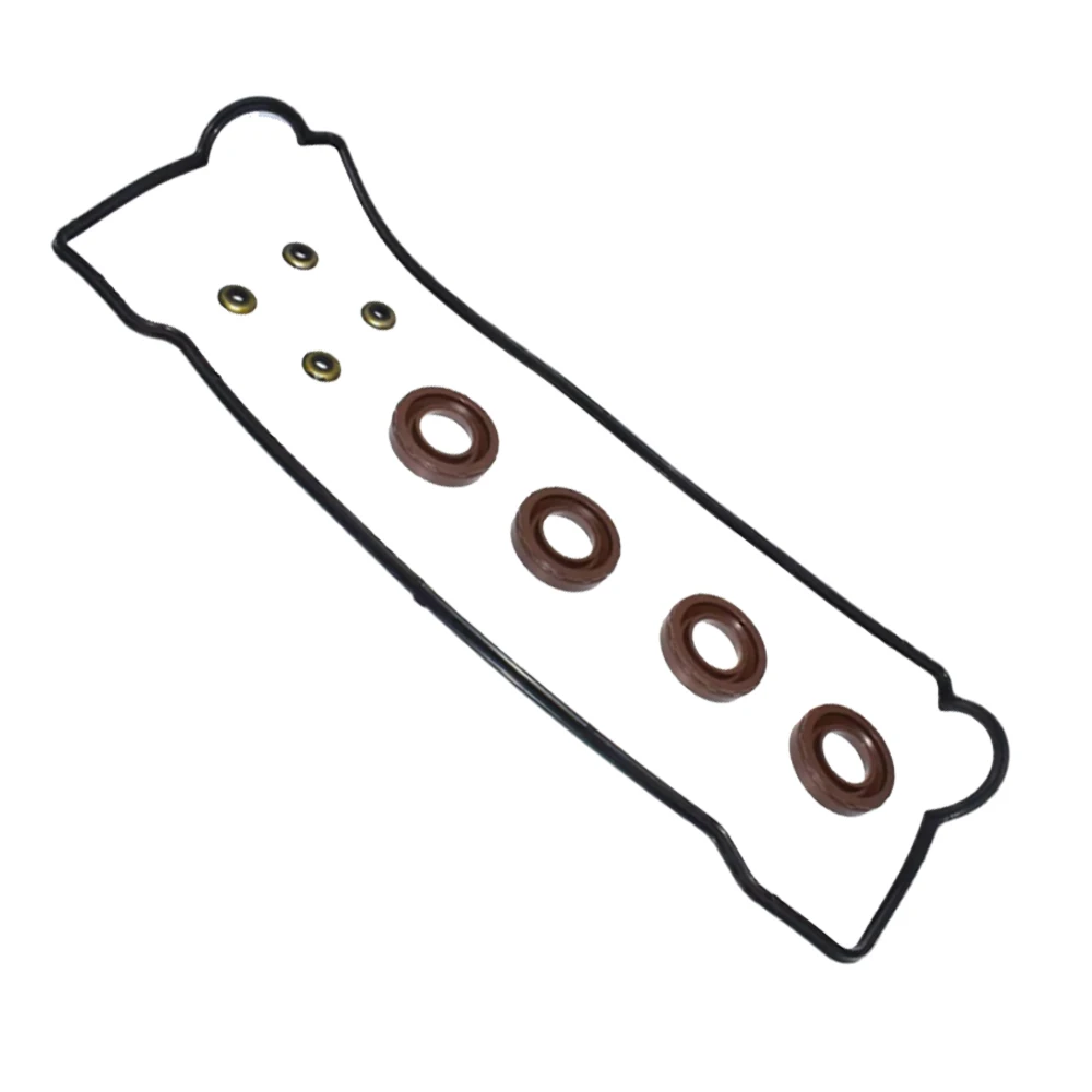 

1 комплект прокладок клапанной крышки для моделей Toyota и Geo VS50440R 56 см * 22 см/22,04 дюйма * 8,66 дюйма, черный резиновый материал, автозапчасти