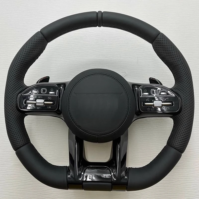 For Mercedes-Benz Sport ACEGS-class CLA CLE GLC GLE modified 809AMG genuine leather steering wheel assembly