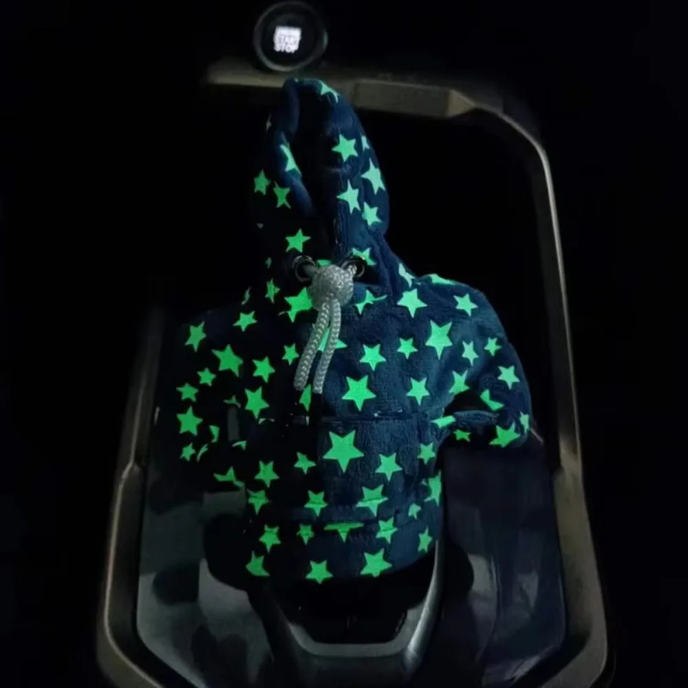 1PC Car Manual Automatic Universal Shift Lever Interior Decor Gear Shift Hoodie Cover Shift Cover Car Gear Handle Decoration