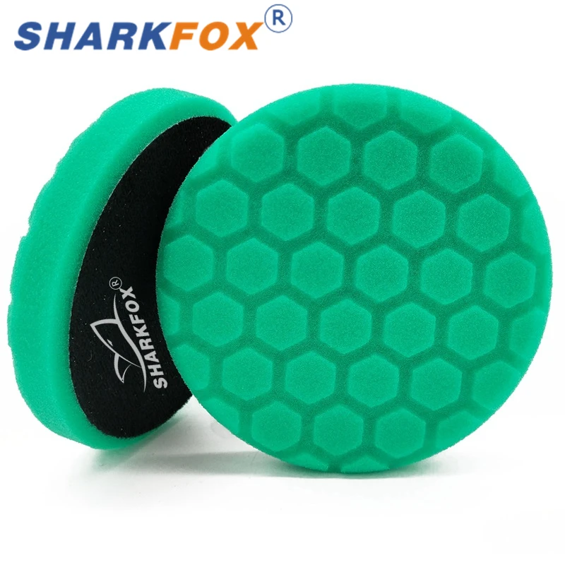 

Sharkfox Car Polishing Pad Kit 5/6 Inch Self-Adhesive Buffing Wheel Car Detailing Waxing Sponge Pads Auto Care Cleaning Tool
