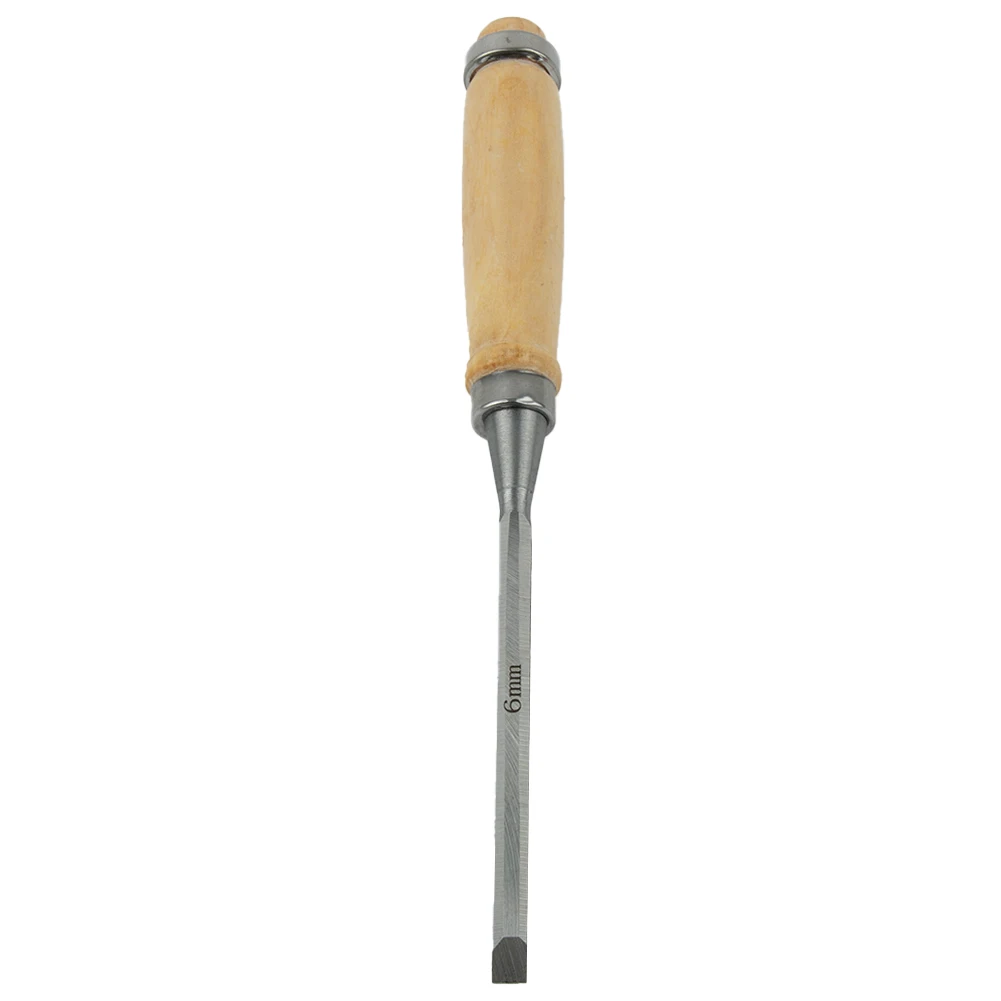 Very Convenient Woodworking Chisel Flat Chisel Grooving Chisel Flat Shovel Carbon Steel Shovel Wood Woodworking 25 Degree Bevel