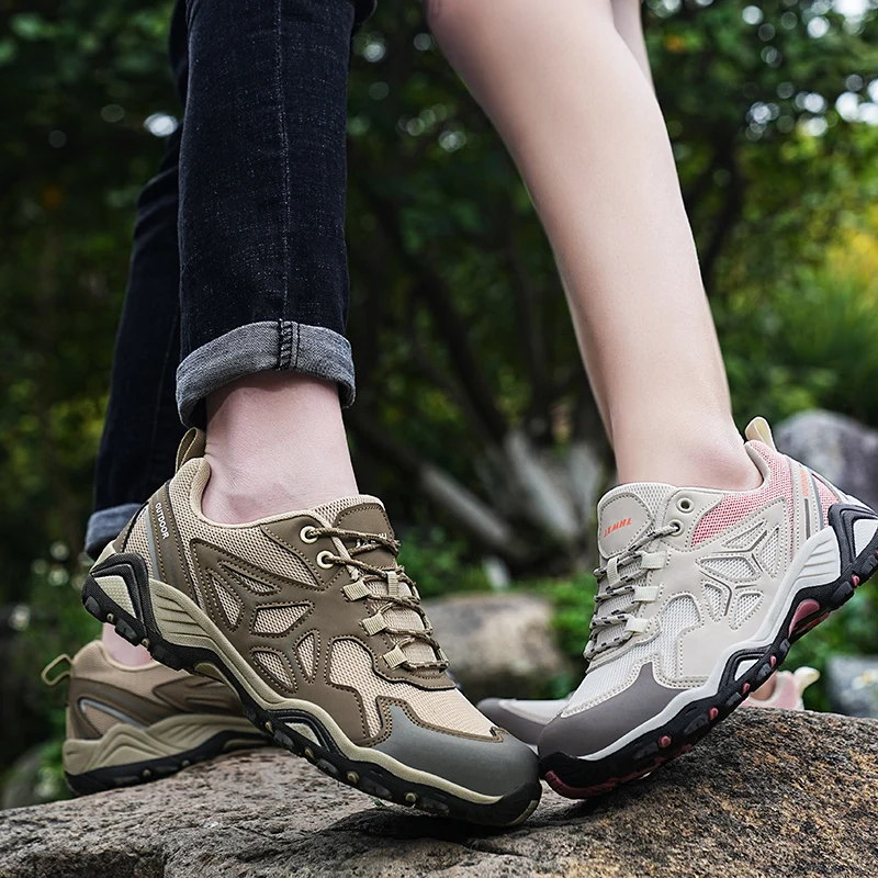 

Мужская и женская походная обувь унисекс, уличная походная спортивная походная обувь, нескользящая водонепроницаемая походная обувь, уличная спортивная обувь для прогулок