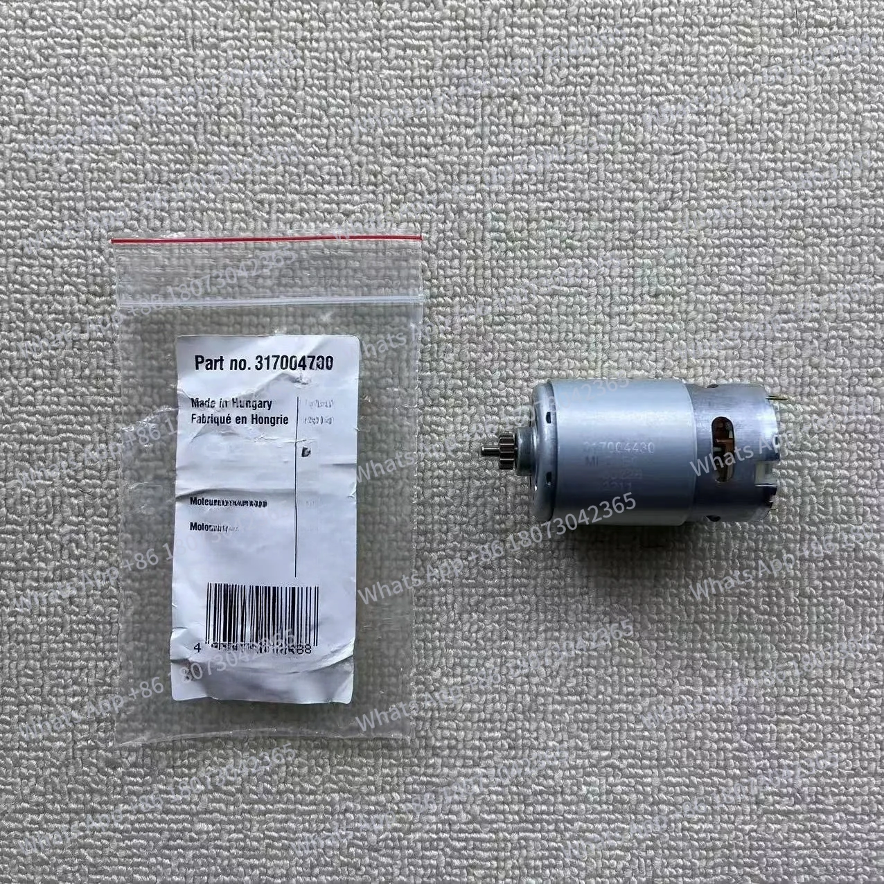 

Оригинальный двигатель постоянного тока SB18 BS18 BS18Quick 317004720