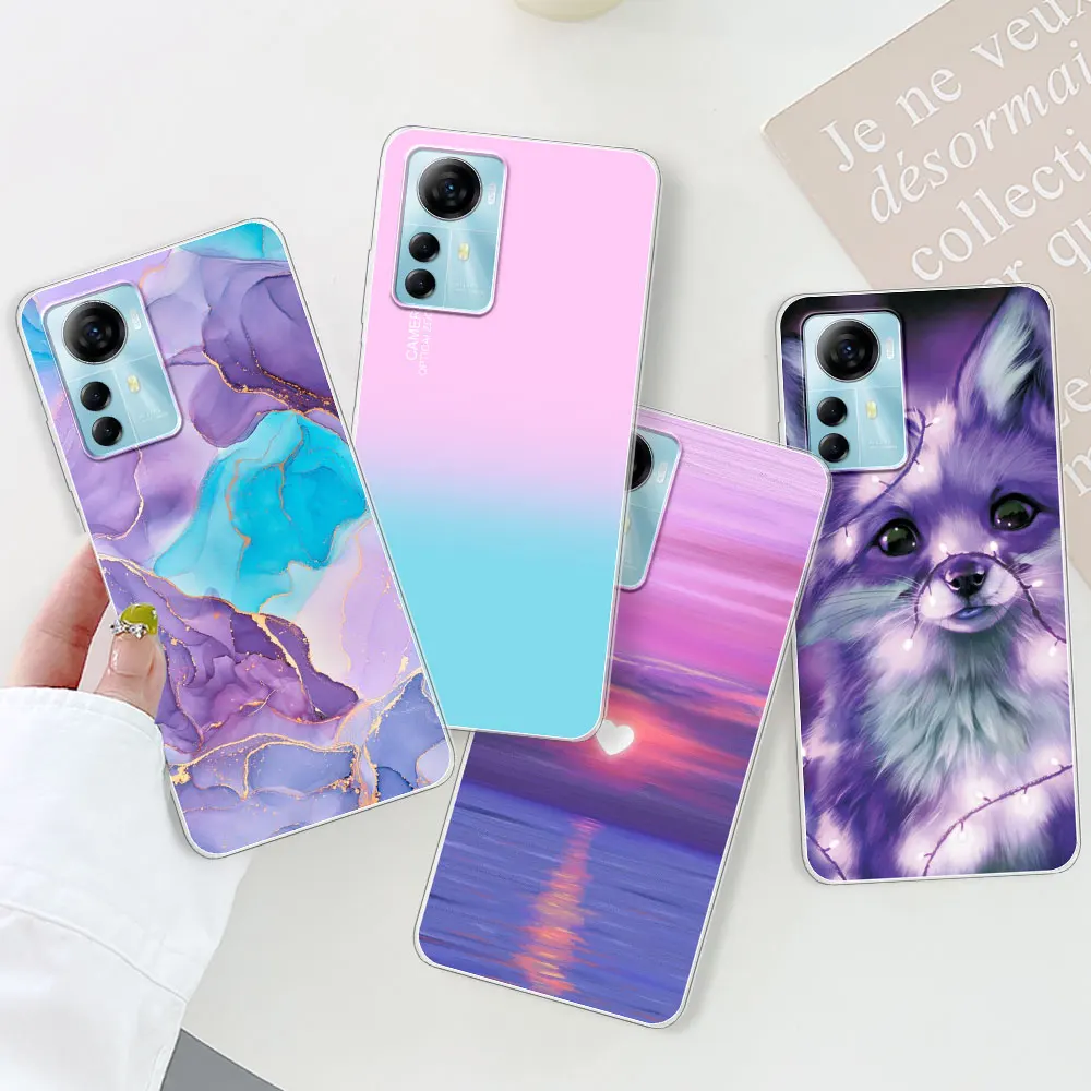 For ZTE Blade A72S Case For ZTE Blade A72 Cover Fashion Clear Protect Soft Silicone Phone Case For ZTE Blade A71 A7P Coque Funda