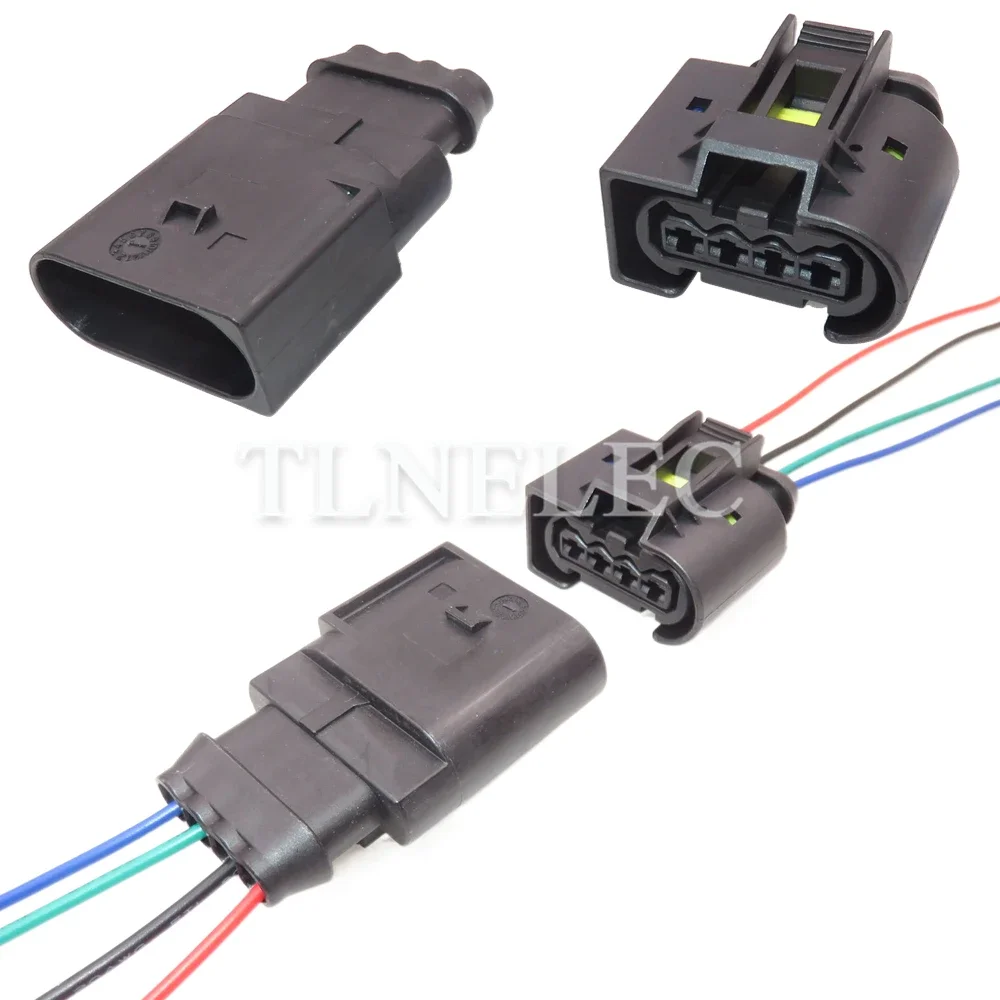 4 Pin Way Auto Connector Auto Air Pump High Pressure Package Ignition Coil Sealed Sockets For Benz 09441491 50290698 2E0905229