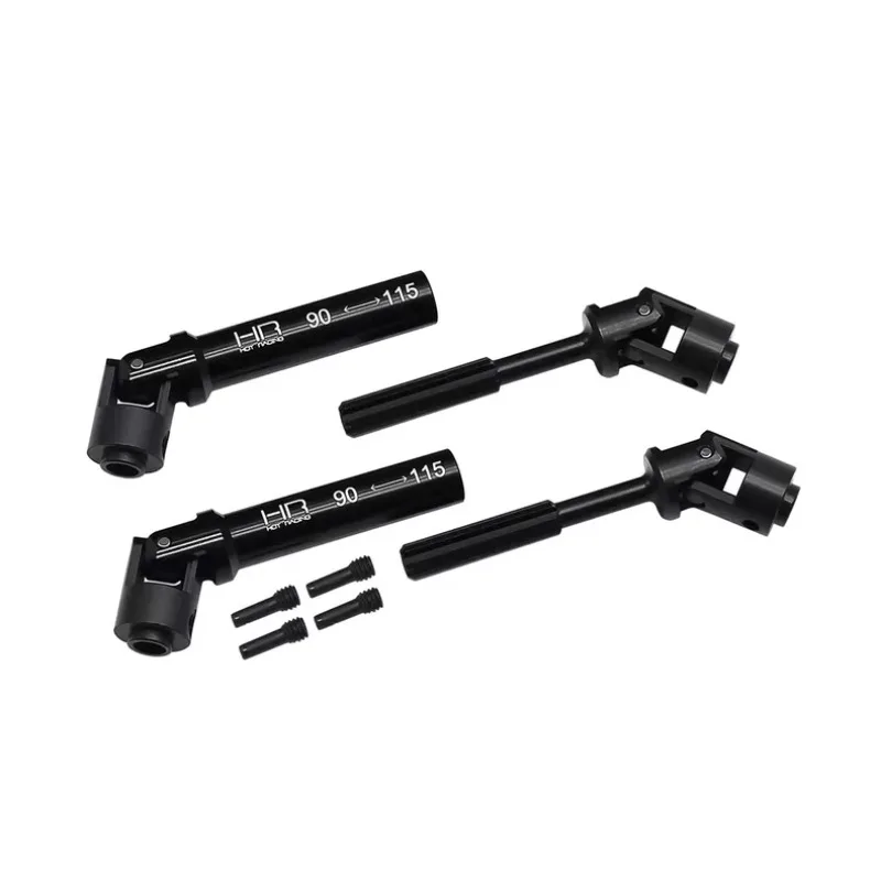 

SCXP37CV Full Set Telescopic Reinforced Steel Center Driveshaft for Axial SCX10 III SR5 / CJ-7 / AX10 RC Crawler Upgrade Part