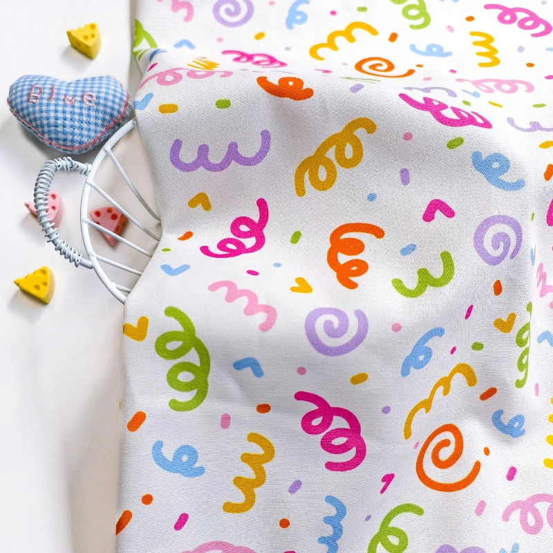 

Fine Cotton Canvas Fabric Colorful Roll DIY Material for Sewing Crafts Clothing Bags Handmade Supplies Womens Summer Dress Satin