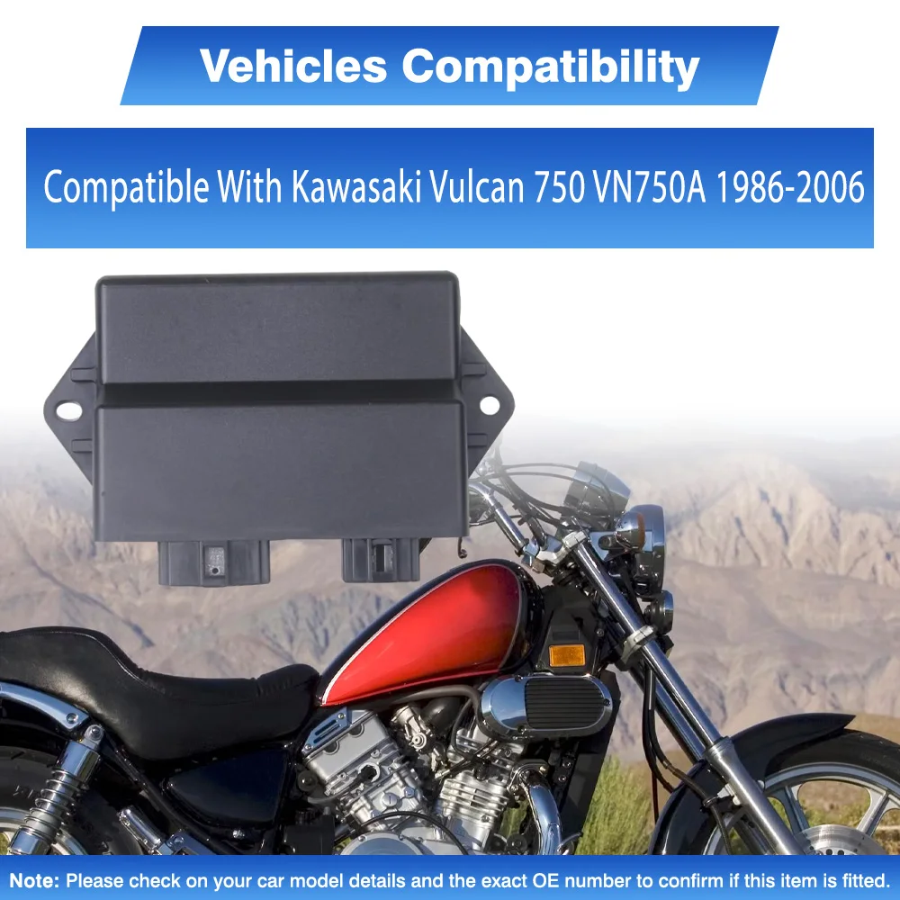 

21119-1187 CDI Igniter Module Box For Kawasaki Vulcan 750 VN750A 1986-2006 211191187 21119-1187-00-00 Motorcycle Accessories