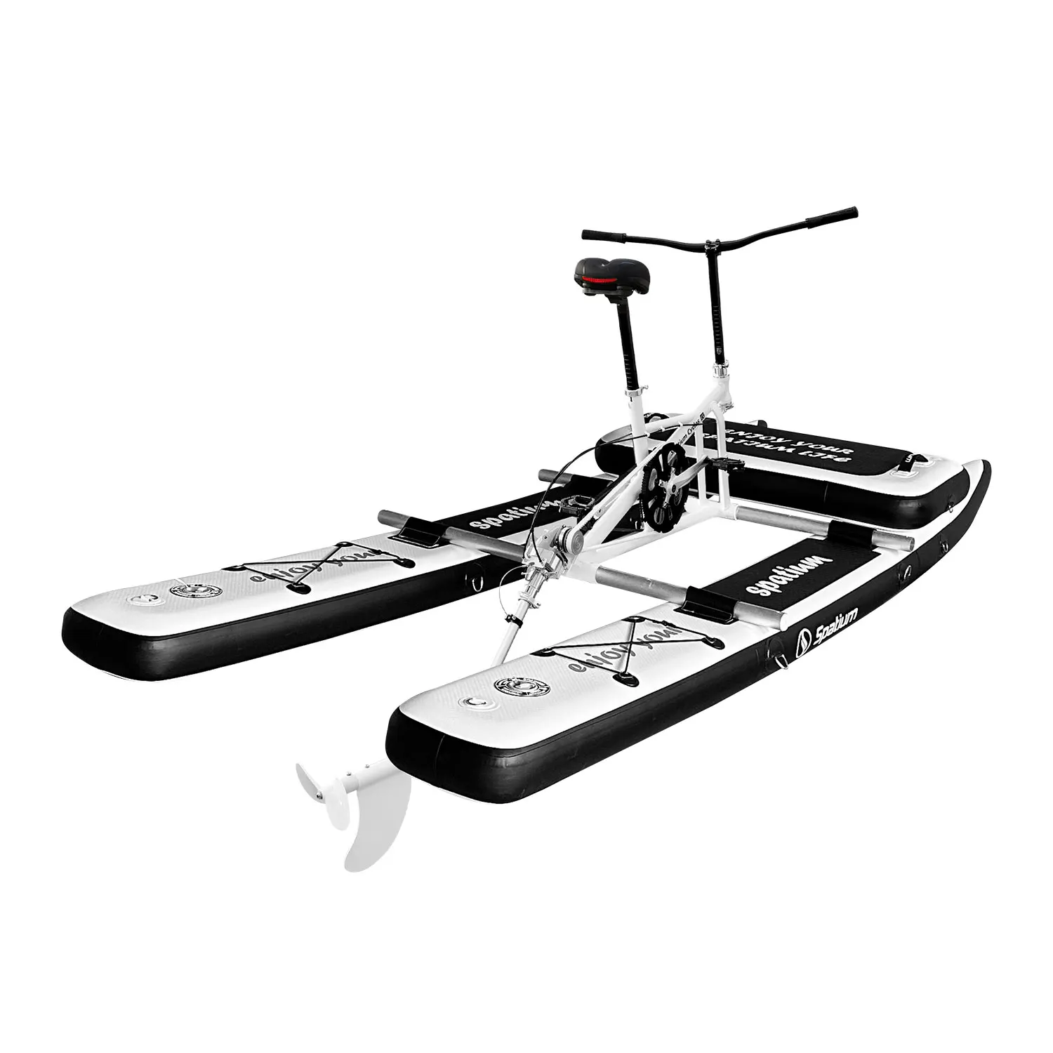 

Spatium Local US Stock Fishing Special Hydro Bike Silent Operation High Stability Shallow Water Smooth Ride Pedal Water Bike