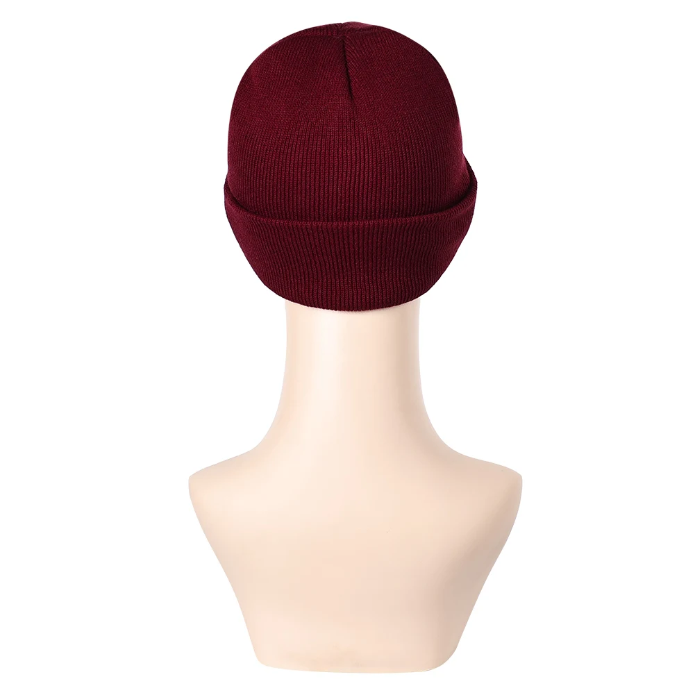 The Last of Us Ellie Hat Braune Beanie Cosplay Cap Fantasy Disguise für Frauen Mädchen Outfit Halloween Karneval Kostümzubehör