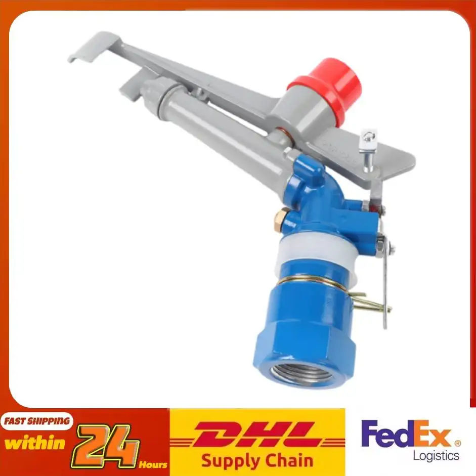 

Пистолет-распылитель для орошения 35–40 м 360° ° Регулируемый спринклерный пистолет для орошения, широкий охват, гибкий для орошения сельскохозяйственных газонов