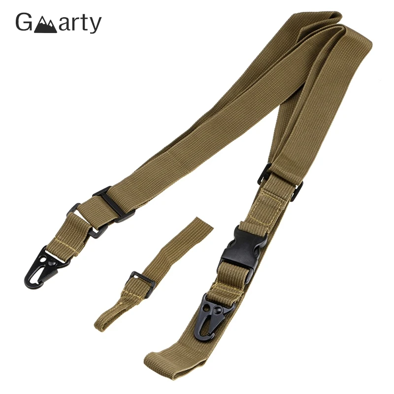 Tactical 3 Point Rifle Sling Strap for Shotgun Airsoft Gun Belt Paintball Braces Outdoor Military Shooting Hunting Accessories