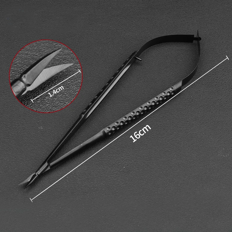 Micro Scissors Straight Tip Curved Tip Surgical Tissue Scissors Brain Scissors