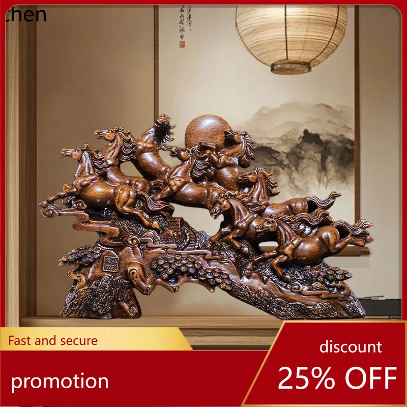 

LXC Imitation Wood Grain Ornaments for Opening, Housewarming, Business Gifts, Wine Cabinet, TV Cabinet, Craft Ornaments