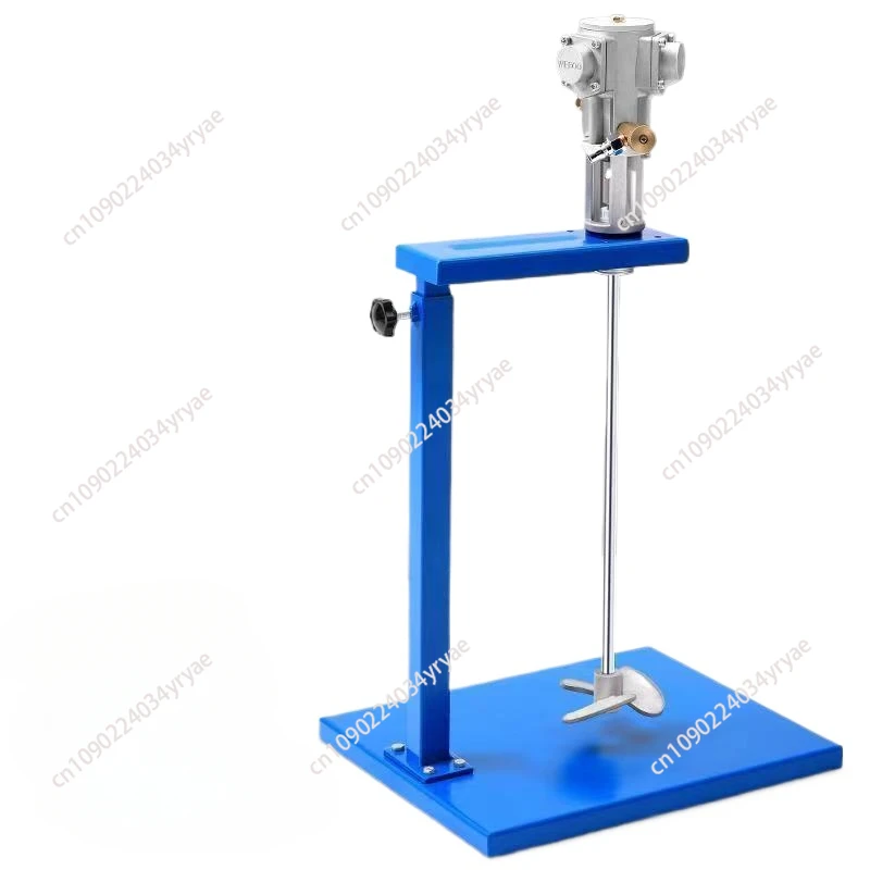 Industrial Pneumatic Mixer Glue Liftable Air Mixing Machine Paint Ink Agitator Stirrer 5 Gallon 60L Tank Liquid Dispersing Tool