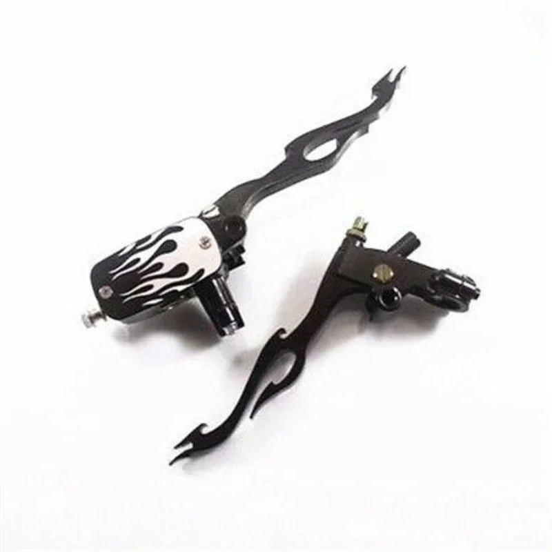 

Flame 7/8" 22mm Brake Clutch Lever For Harley Honda Kawasaki Suzuki Custom Cafe